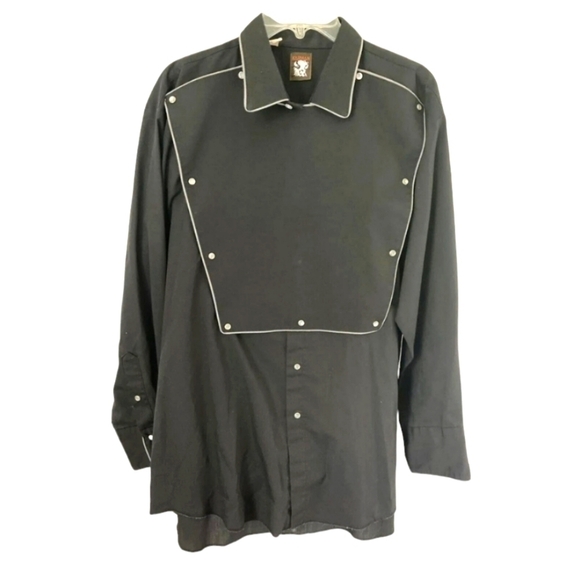 Rock mountain Vintage Ranch Wear Rodeo Tru West 15.5 made in USA - Picture 1 of 14